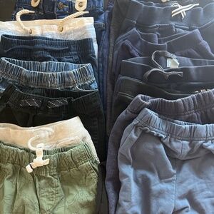 Set of 15 baby boy pants 18-24 months